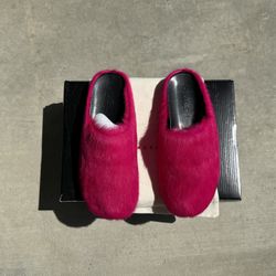 Marni Fuzzy Slides