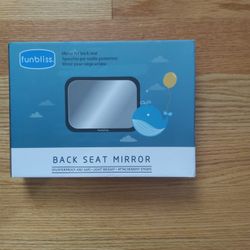 Funbliss Baby Car Mirror Black