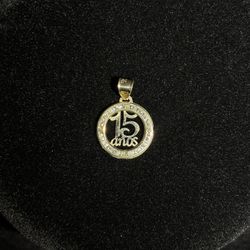 10k Gold Quinceañera Ring 