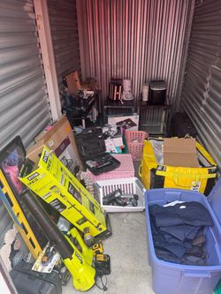Storage unit with tools and more