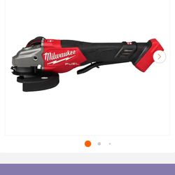 Milwaukee M18 FUEL 18-Volt Lithium-Ion Brushless Cordless 4-1/2 in./6 in. Braking Grinder with Paddle Switch (Tool-Only)