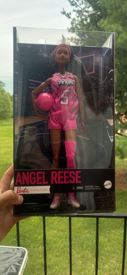 Angel Reese signature’s Barbie Doll