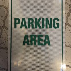 Parking Area Signs