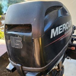 2015 MERCYRY 15hp