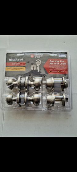 Kwikset Cylinder Deadbolt Project Pack 2-Set