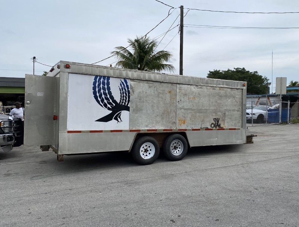 7 X 16 Custom Food Trailer No Equipment