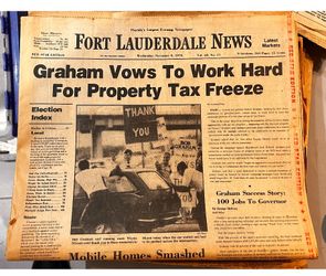 VINTAGE NEWSPAPER HEADLINES
