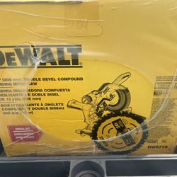 Dewalt 12” Double Bevel Sliding Miter Saw 