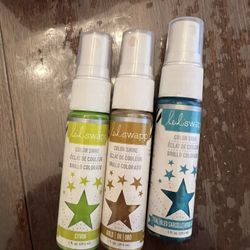 Heidi Swapp Color Shine Sprays, In Gold, Citron, Teal