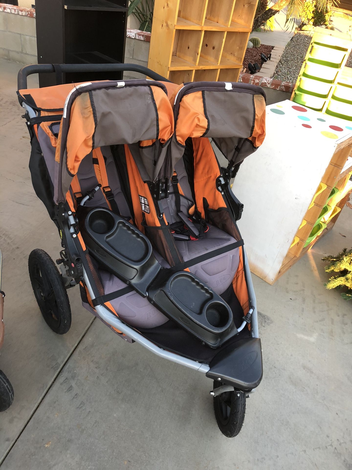 Bob double stroller