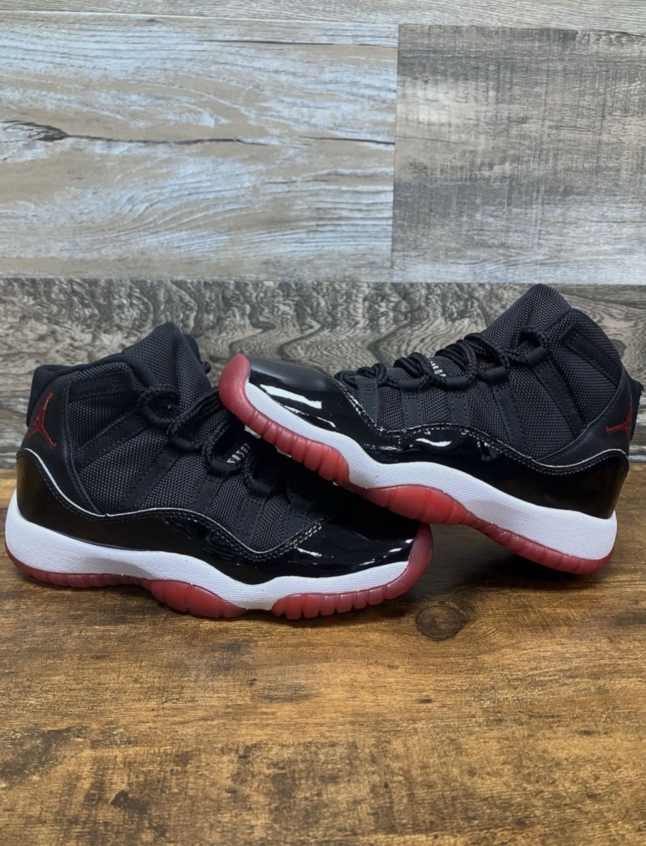 Size 4 Jordan Bred 11s