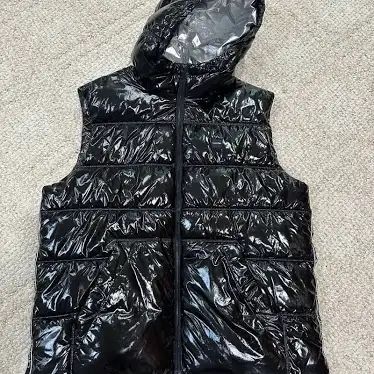 Calvin Klein Glossy Puffer Vest w Hoodie