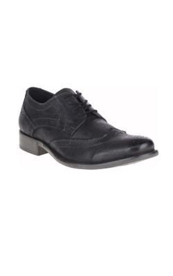 New Men’s Leather Oxford Shoes Black Color Size 9, 10 & 10.5