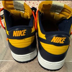 Nike Dunk Low x Off-White University Gold 2019 Size 7.5