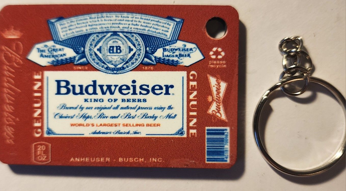 Budweiser Keychain