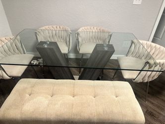 Dining chairs.