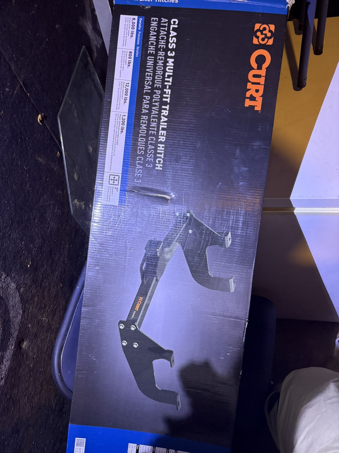 urt Class 3 Multi-Fit Trailer Hitch 2” Receiver