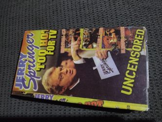 1997 Jerry Springer , VHS Tape.