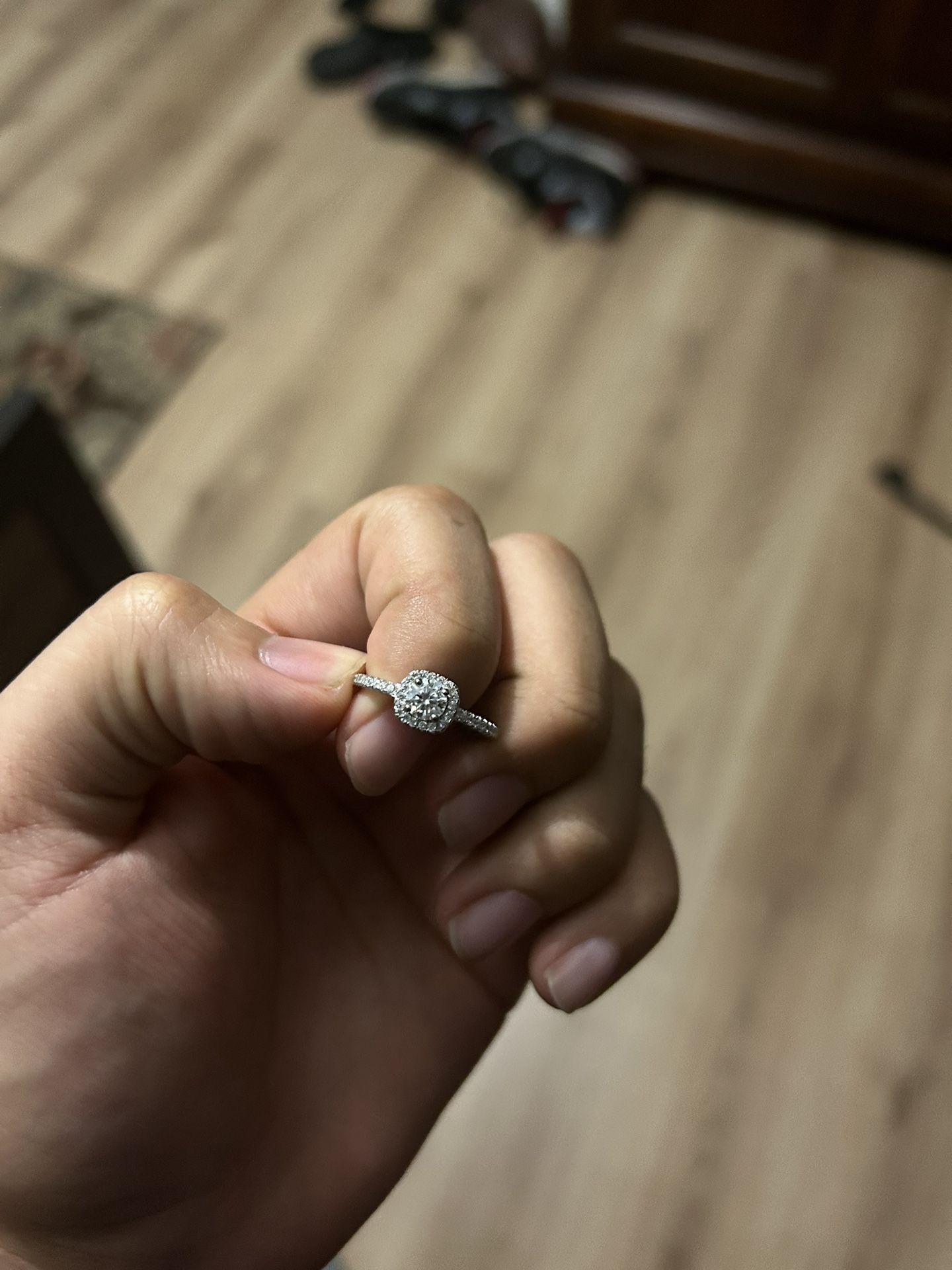 Moissanite Ring