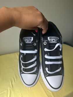 Black and White Converse