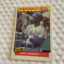 86 Fleer. Darryl Strawberry #38
