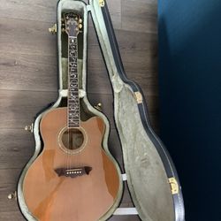 Washburn Cumberland "Tree of Life" Limited Edition 1 of 50 Acoustic Electric