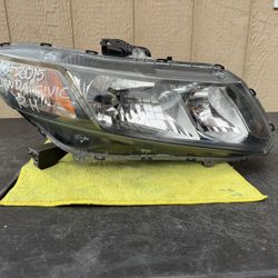 2013 2014 2015 HONDA CIVIC RIGHT SIDE HEADLIGHT OEM USED 