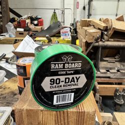 Ram Board® Edge Tape – 90-Day Surface-Safe Tape