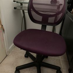 Student  Desk Chair , purple
