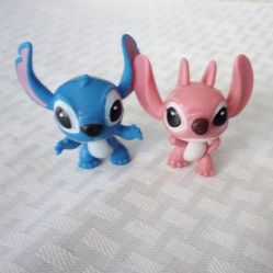 Stitch And Angel Figurine Set