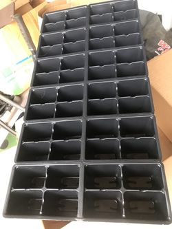4 cell seed trays 100 trays $40 firm