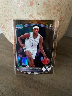 2025-26 Bowman Chrome AJ Dybantsa 1st Bowman Reptilian Refractor