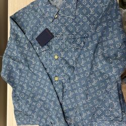 LV  Denim Jacket Size Xl Men New 