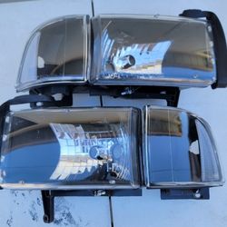 94-01 Dodge Ram Headlights Luces Micas Calaveras Faros Faroles