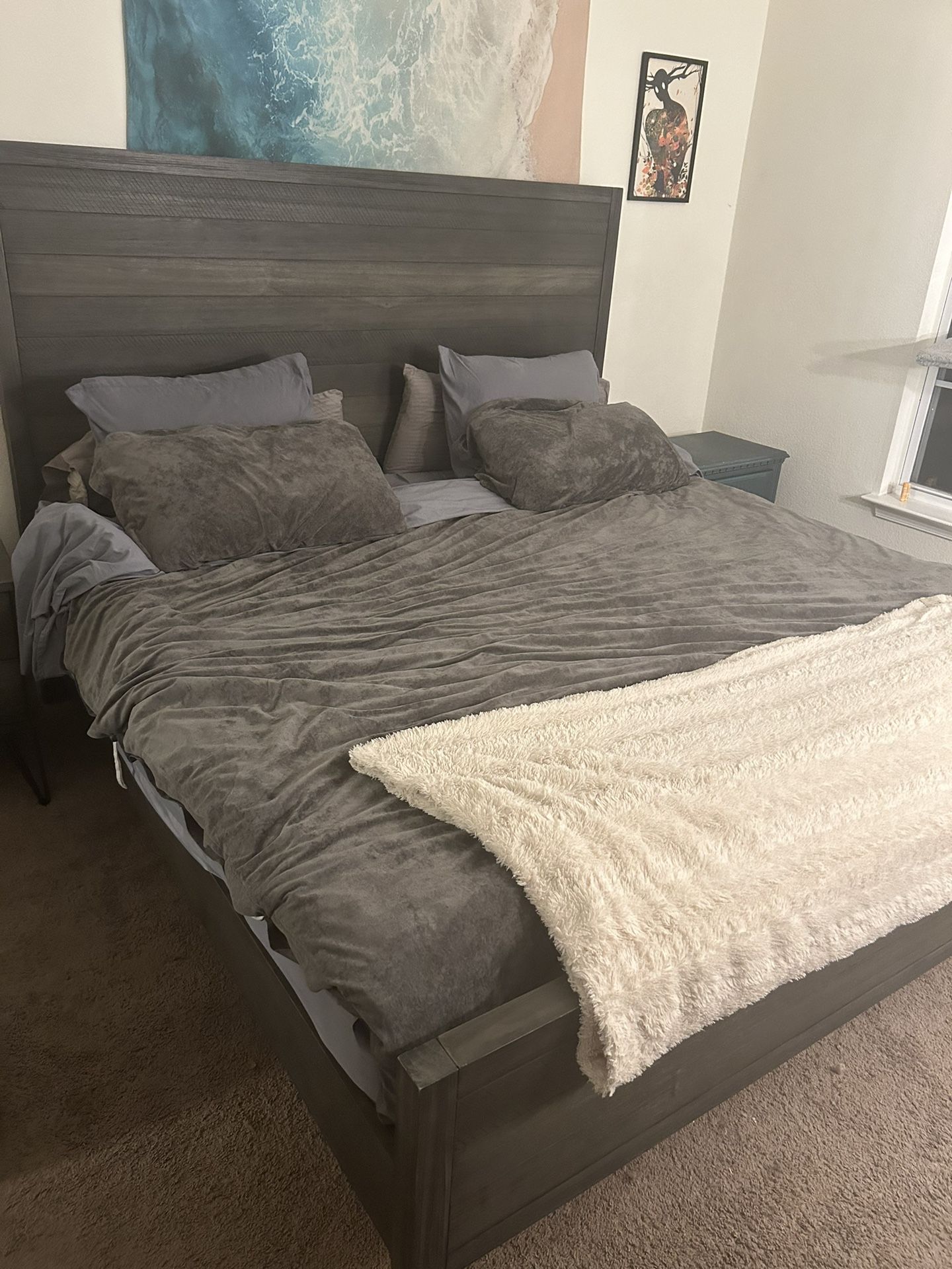 california king size bed frame