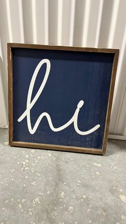 Blue Wall Decor