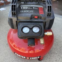 6 Gal. 150 PSI Portable Electric Pancake Air Compressor