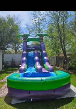 16 foot tall water slide