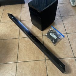 Soundbar and Wireless Subwoofer