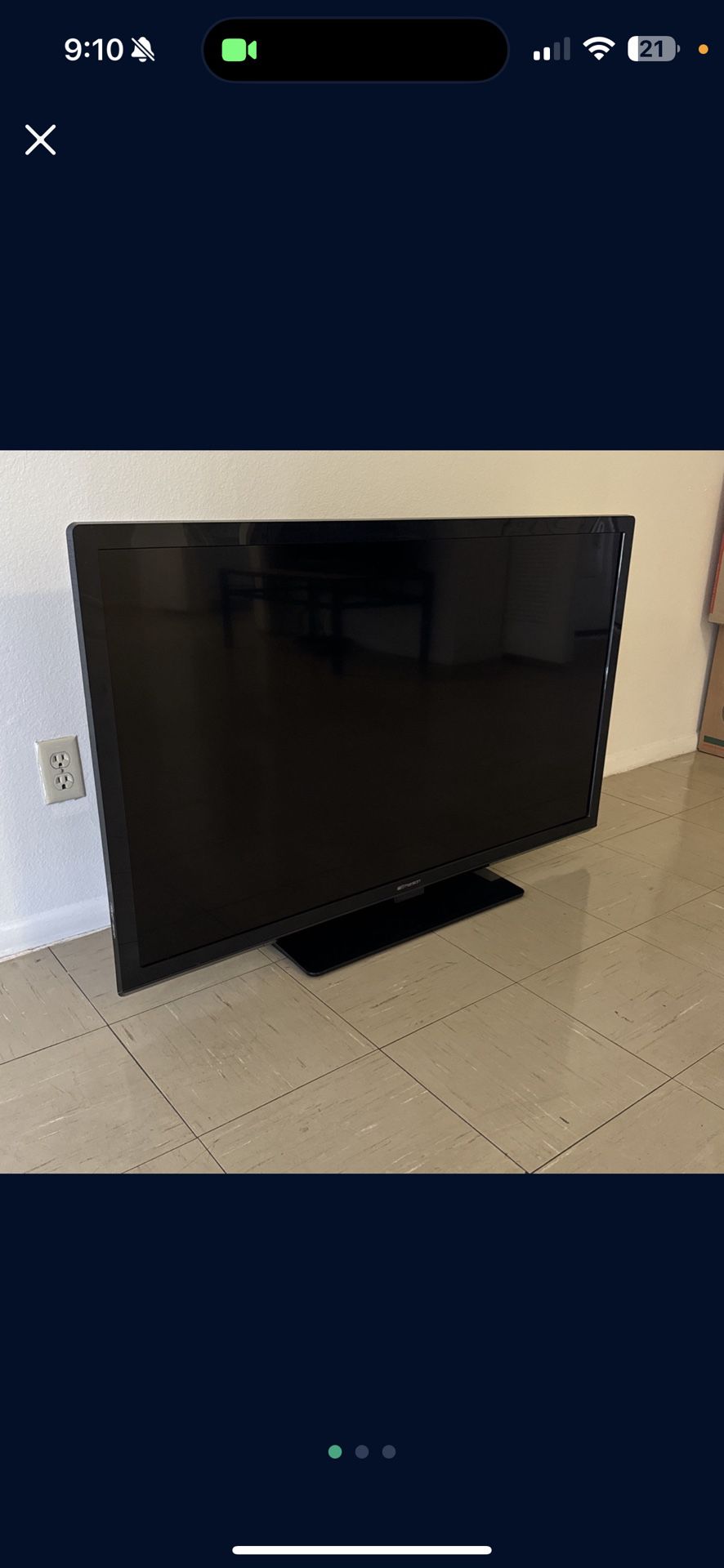 $100 OBO 50” TV