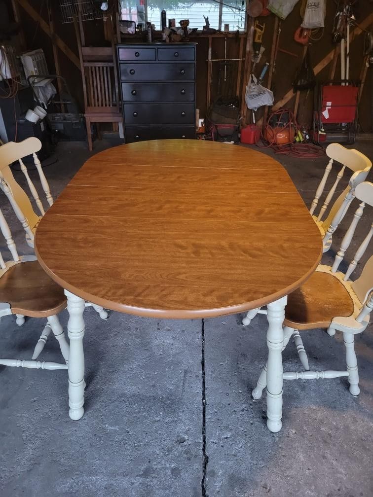 Table And 4 Chairs
