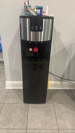 Stainless Steel Black Water Dispenser
