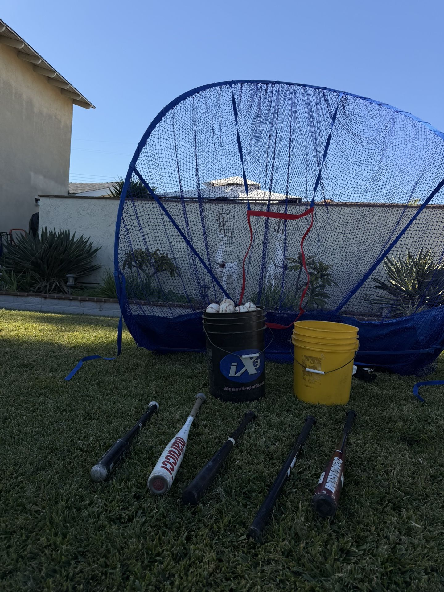 Baseball batting/pitching Net