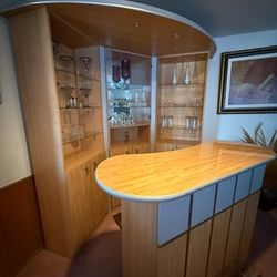 Italian 5 Piece Bar, Excellent Condition