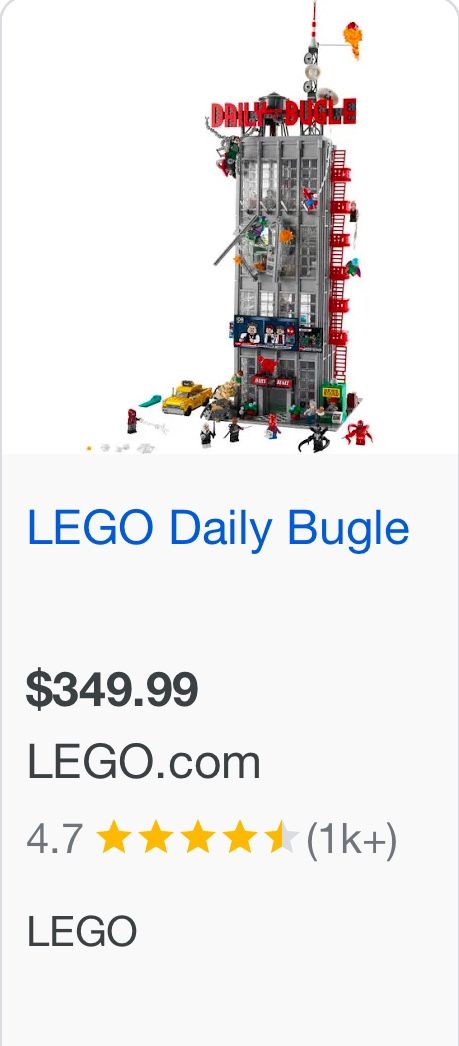 Lego Daily Bugle
