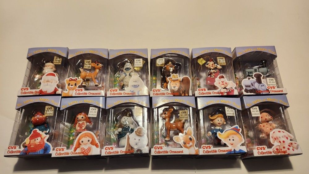 Enesco/CVS The Land Of Misfit Toys Christmas Ornaments