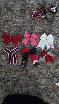 Girls Hair Bow Ties