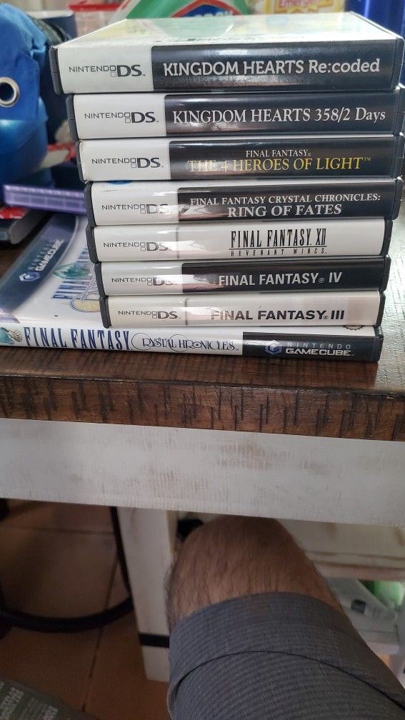 Final Fantasy And Kingdom Hearts Games For Sale