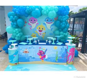 Baby Shark Party Decoration .. Fiesta Para Niño.. Kids Party