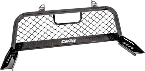 Dee Zee DZ95072RB Gloss Black Aluminum Mesh Cab Rack
